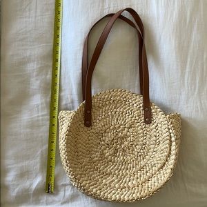 Lucky Brand Straw Beach Tote